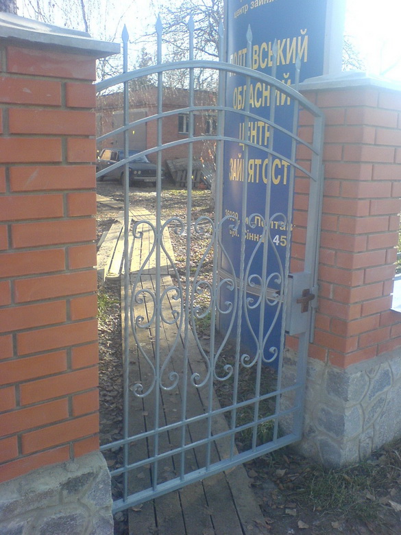 Ковані ворота, хвіртки